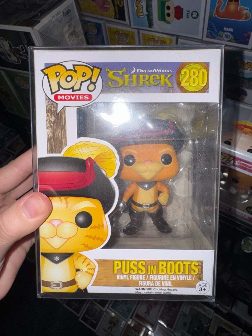 Funko Pop! Movies DreamWorks Shrek Puss in Boots #280 Vinyl Figure